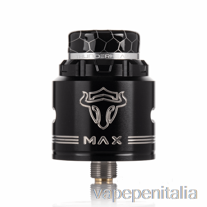Vape In Italia Creazioni Thunderhead Tauren Max 25mm BF RDA Argento Nero